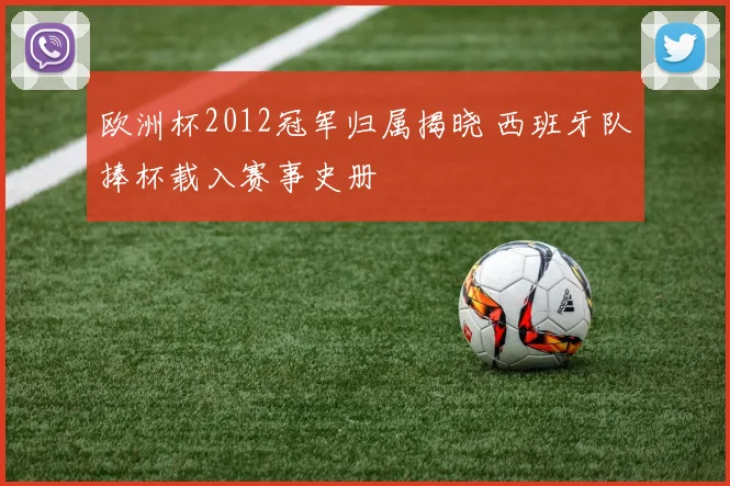 欧洲杯2012冠军归属揭晓 西班牙队捧杯载入赛事史册